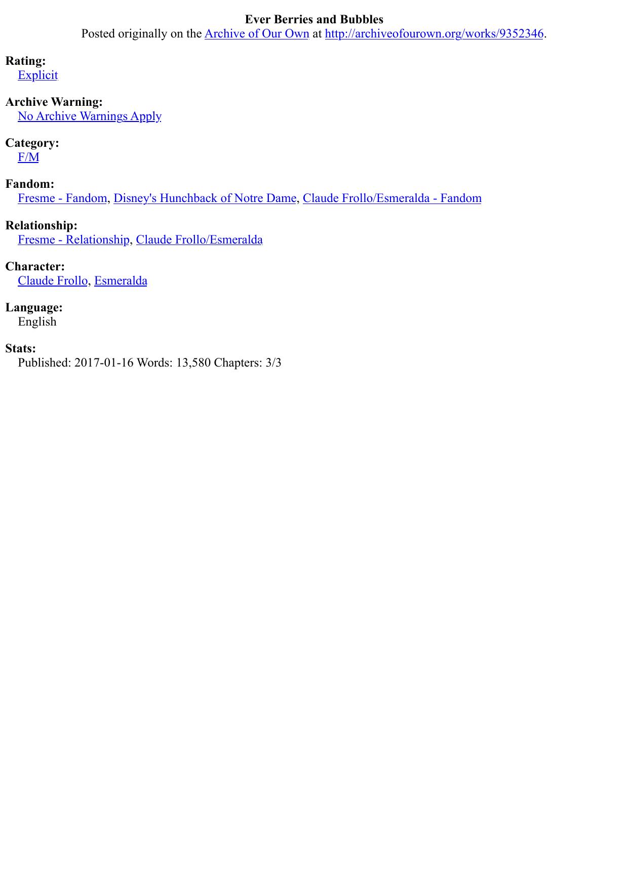 Ever Berries and Bubbles