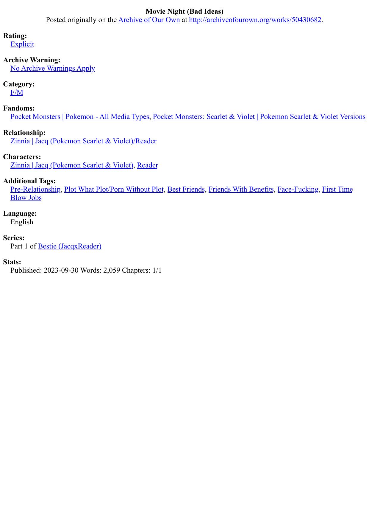 Movie Night (Bad Ideas)